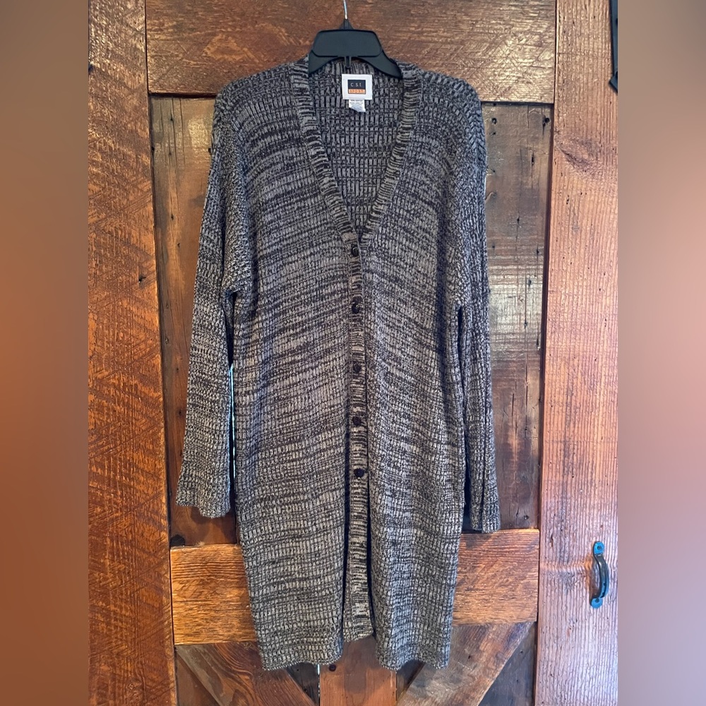 Sweater coat style